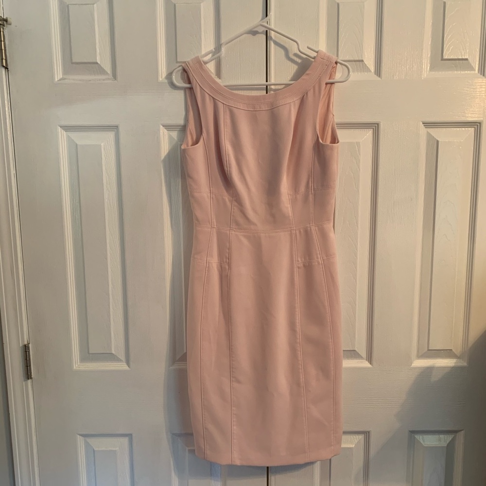WHBM Pink Sleeveless Dress
